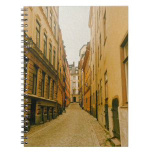 Altstadt, Gamla Stan, Stockholm, Schweden Notizblock