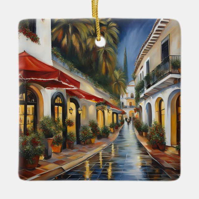 Altstadt Marbella Keramikornament (Vorderseite)
