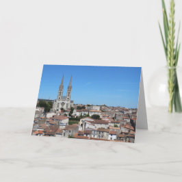 Altstadt Niort Skyline, Frankreich Karte