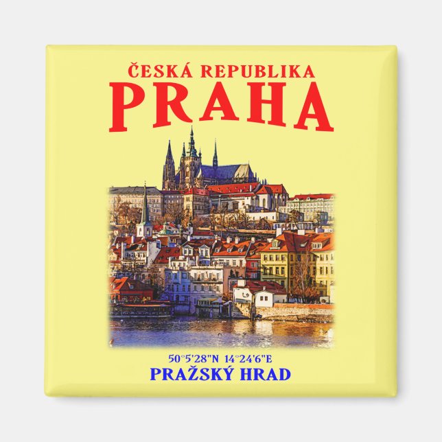 Altstadt Prag. Tschechische Republik. Magnet (Vorne)