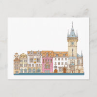 Altstadt Rathaus. Prag Tschechisch