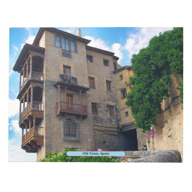 Altstadt, Spanien Notizblock (Vorderseite)