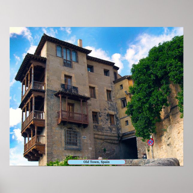 Altstadt, Spanien Poster (Vorne)