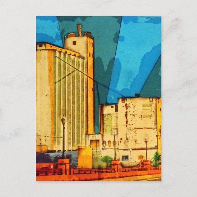 Altstadt Tempe - Hayden Mühle Postkarte (Vorderseite)