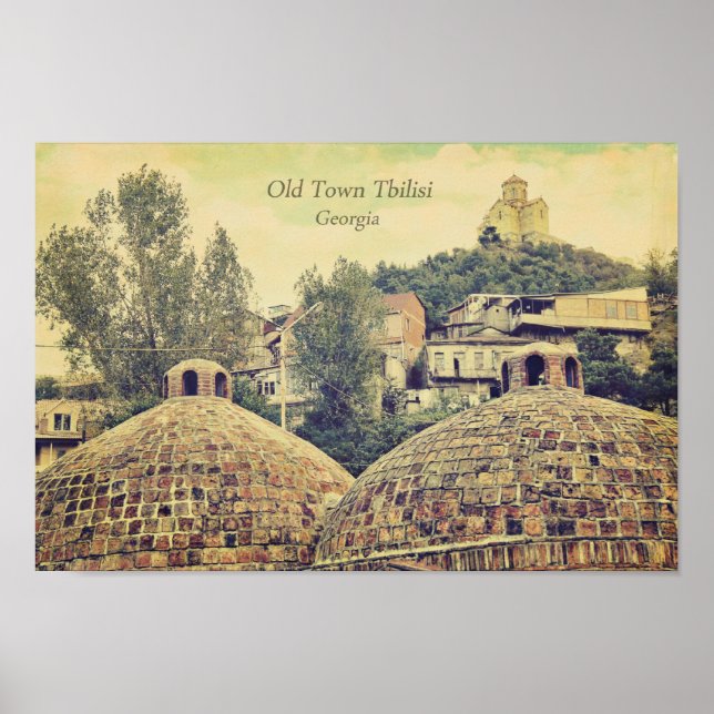 Altstadt Tiflis, Georgien - Poster (Vorne)