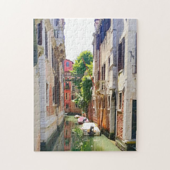 Altstadt Venedig Kanal, romantische Italien Szene (Vertikal)