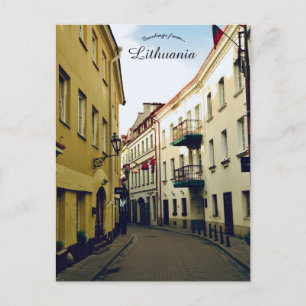 Altstadt Vilnius Litauen Postkarte
