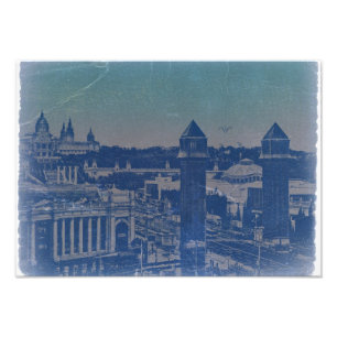 Altstadt von Barcelona Fotodruck