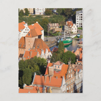 Altstadt von Danzig in Polen Postkarte