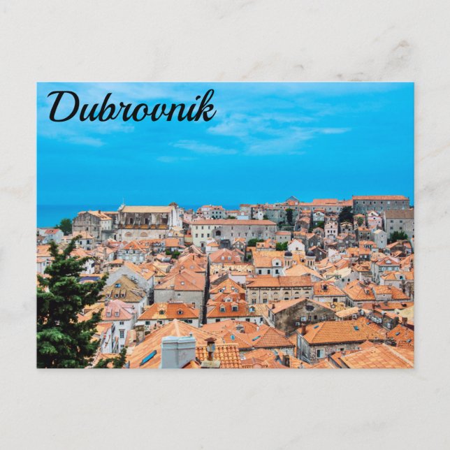 Altstadt von Dubrovnik Postcard Postkarte (Vorderseite)