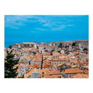 Altstadt von Dubrovnik Poster