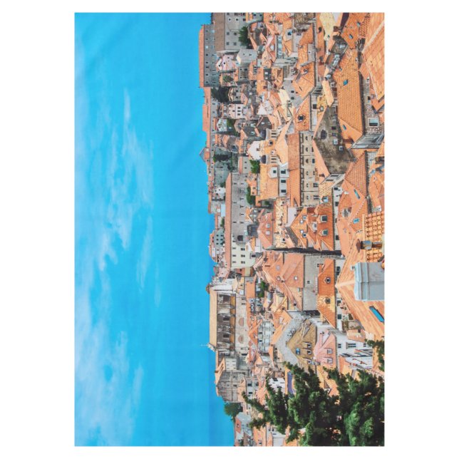 Altstadt von Dubrovnik Tischdecke (Vorderseite)