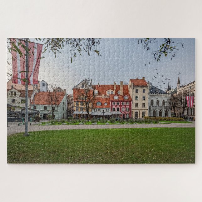 Altstadt von Riga im Herbst (Horizontal)