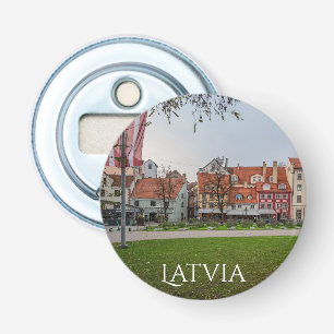 Altstadt von Riga im Herbst Flaschenöffner