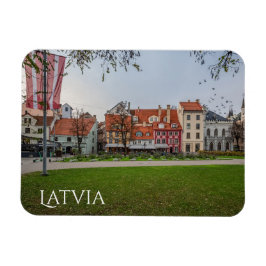 Altstadt von Riga im Herbst Magnet
