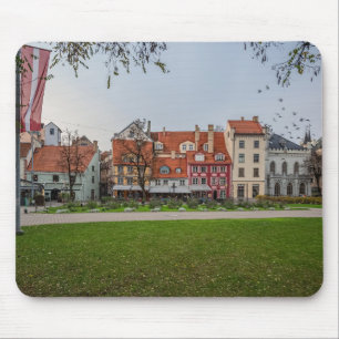 Altstadt von Riga im Herbst Mousepad