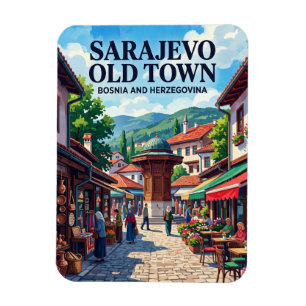 Altstadt von Sarajevo (Baščaršija) Magnet