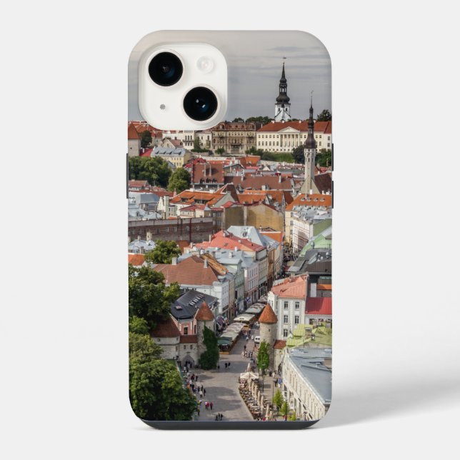 Altstadt von Tallinn Estland iPhone 14 Hülle (Rückseite)