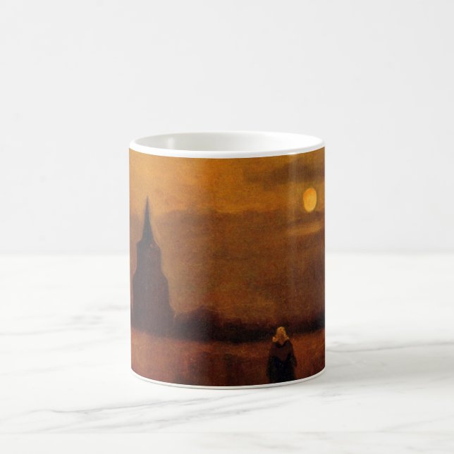 Altstadt von Vincent van Gogh Kaffeetasse (Mittel)