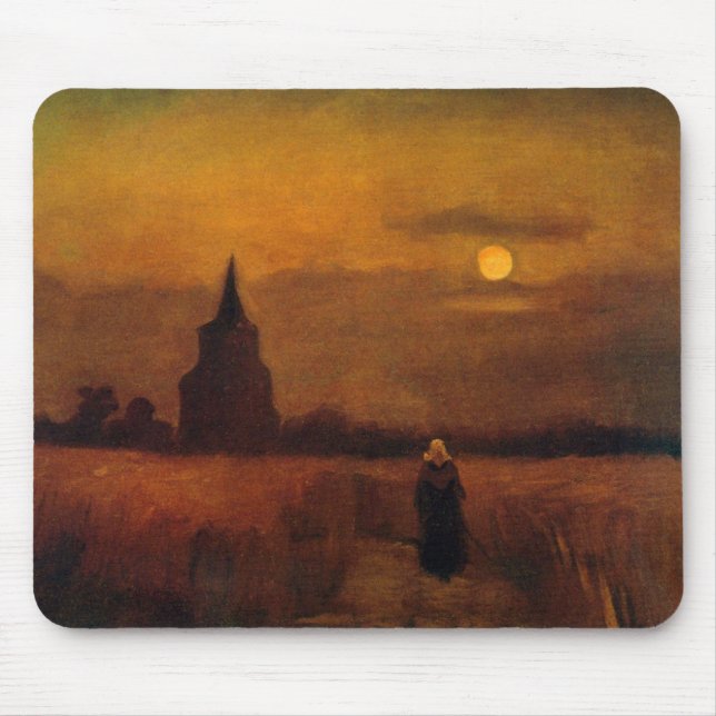 Altstadt von Vincent van Gogh Mousepad (Vorne)