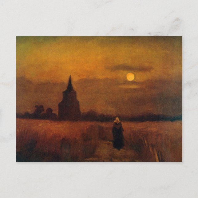 Altstadt von Vincent van Gogh Postkarte (Vorderseite)