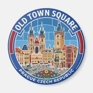 Altstädter Ring, Prag Tschechien Magnet