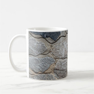 Altsteinmauerwerk, abstrakt, Architektur, h Kaffeetasse