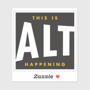 AltThusiast Abziehbild Aufkleber