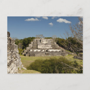 Altun Ha ist eine Maya-Stätte, die bis ins Jahr 20 Postkarte