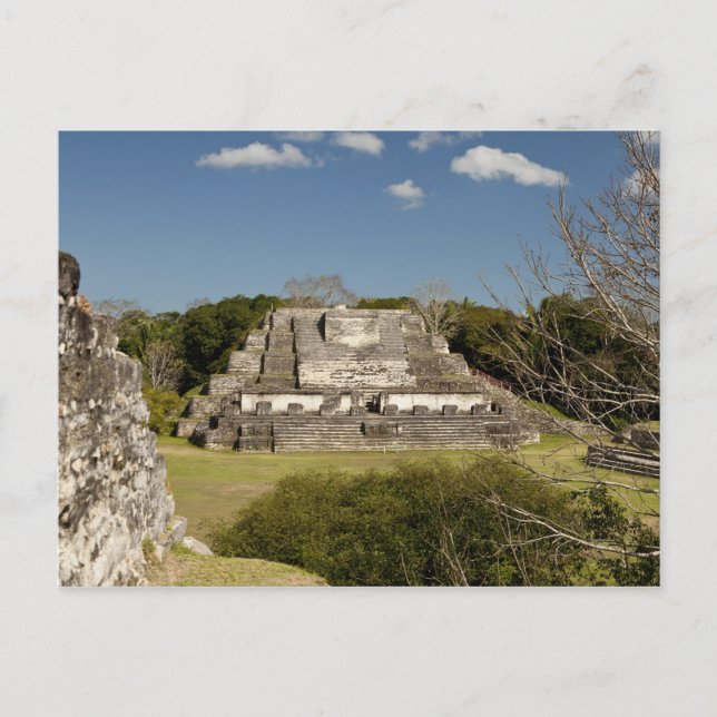 Altun Ha ist eine Maya-Website, die aus dem Jahr 2 Postkarte (Vorderseite)