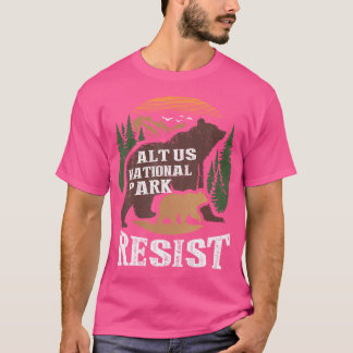 Altus National Park Resist Bear Unisex Adults Bl T-Shirt