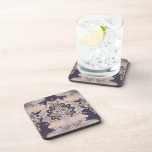 Altweltdesign-Keramik Getränkeuntersetzer