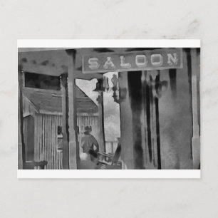Altwest-Saloon Postkarte