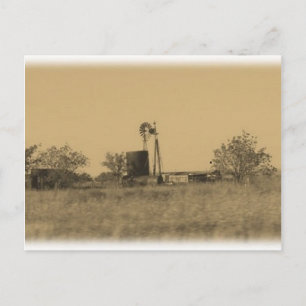Altwestrustikale Hausbucht Postkarte