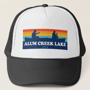 Alum Creek Lake Ohio Canoe Truckerkappe