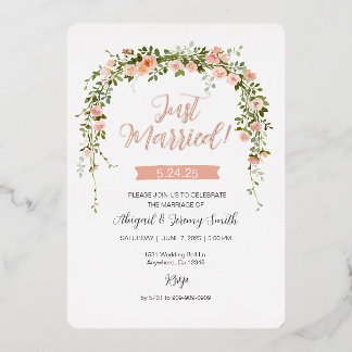 Aluminium Invitation de Mariage en Catimini