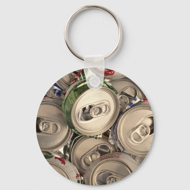 Aluminiumdosen, gerecycelt schlüsselanhänger (Vorderseite)