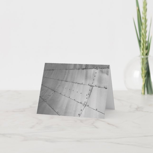Aluminiumhaut Abstrakt Karte (Vorderseite)
