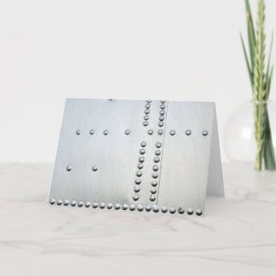 Aluminiumhaut Abstrakt Karte