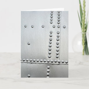 Aluminiumhaut Abstrakt Karte