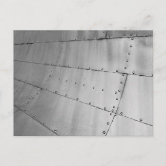 Aluminiumhaut Abstrakt Postkarte