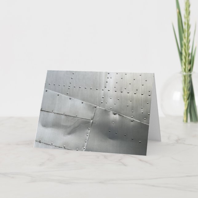 Aluminiumhaut Karte (Vorderseite)