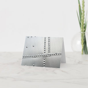 Aluminiumhaut Vintag Karte