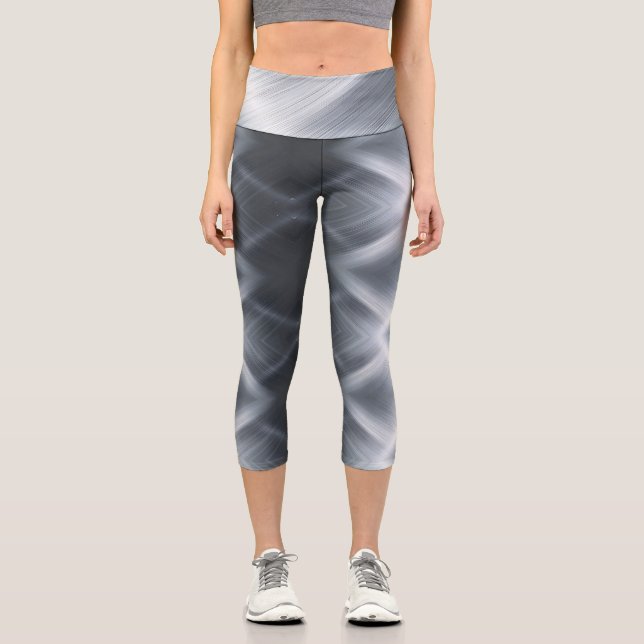 Aluminiumlackierung Capri Leggings (Vorderseite)