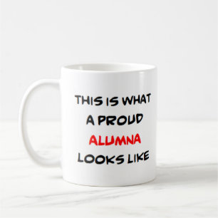 Alumna, stolz kaffeetasse