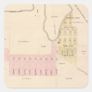 Alvarado, Centreville Quadratischer Aufkleber