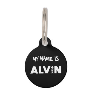 Alvin Cat Pet ID Tag Haustiermarke