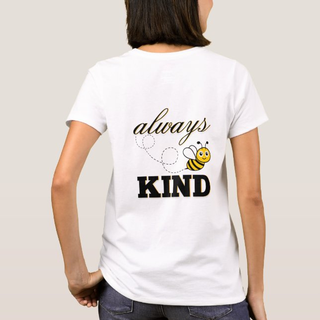"always be kind" t-shirt (Rückseite)