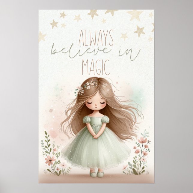 Always believe in magic poster (Vorne)