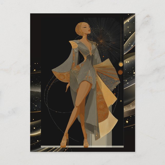 ALWAYS ELEGANT #11 POSTKARTE (Vorderseite)